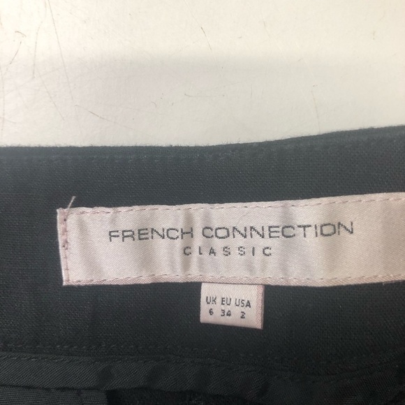French Connection Linen Blend High Rise Pants, size 2 - Picture 6 of 10